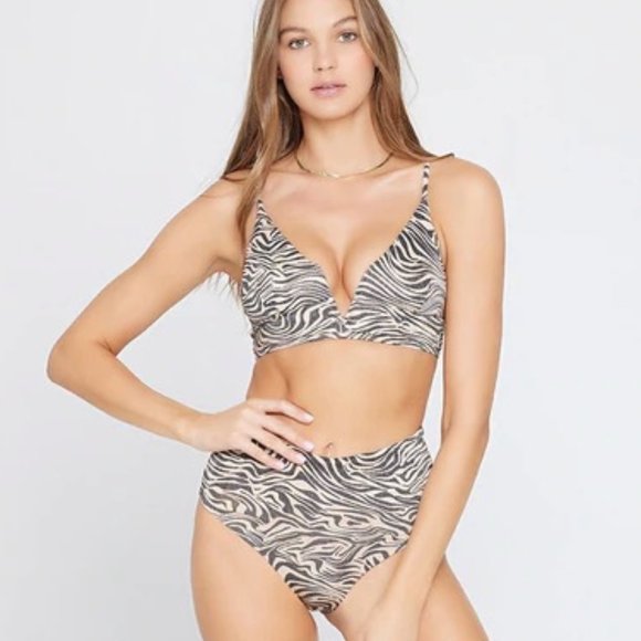 L *SPACE  BIKINI SET ANIMAL INSTINCT - Picture 2 of 7